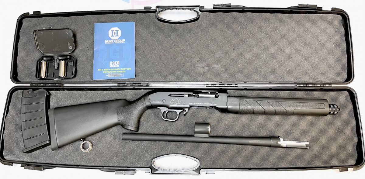 Buy Black Aces Tactical Pro Series S MAX 12 GA Semi-Auto 18.5 5+1 SMAXBLK Black Online