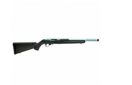 buy Ruger 1022 .22 LR BLUE W TURQUOISE RCVR & BBL online