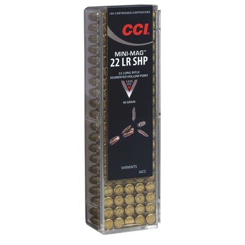 Buy CCI MINI MAG 22LR 40gr Segmented HP 100rd box Online