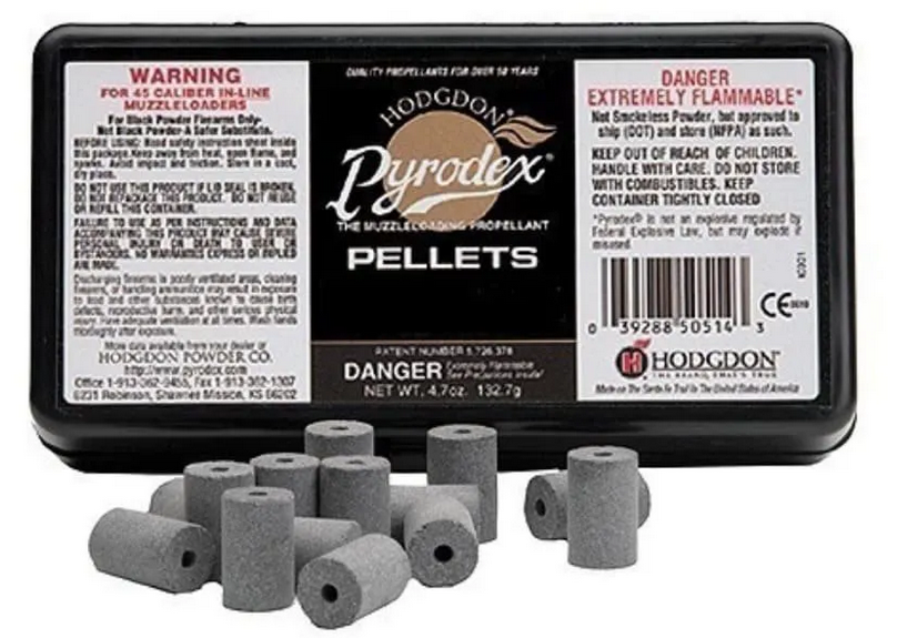 Buy Hodgdon Pyrodex Black Powder Substitute 50 Caliber 50 Grain Pellets Online