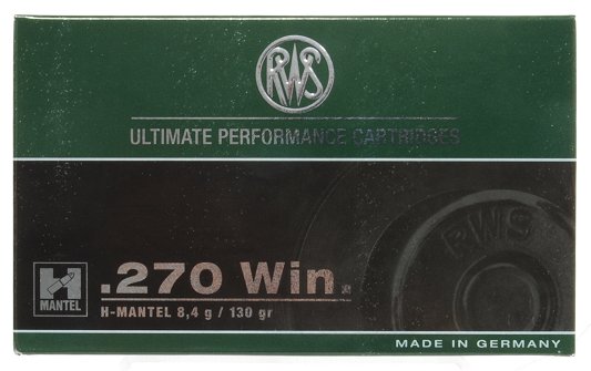 Buy RWS 270 Winchester 130 Grain H Mantel Online