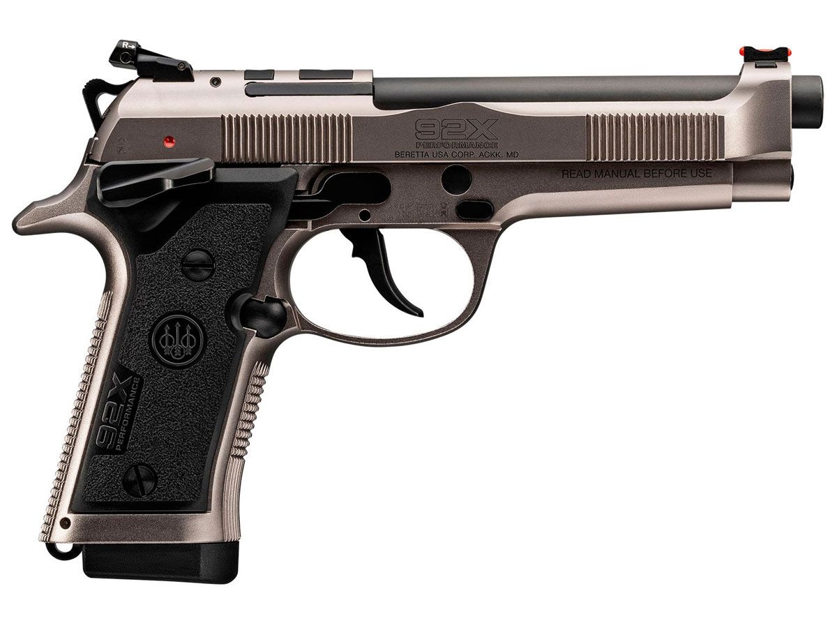 Beretta 92X Performance 9mm DA/SA Pistol with Gray Nistan Finish