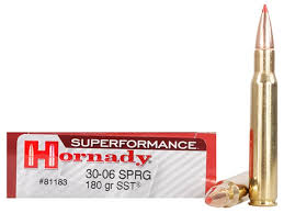 Hornady Superformance SST Ammunition 30-06 Springfield 180 Grain SST Box of 20