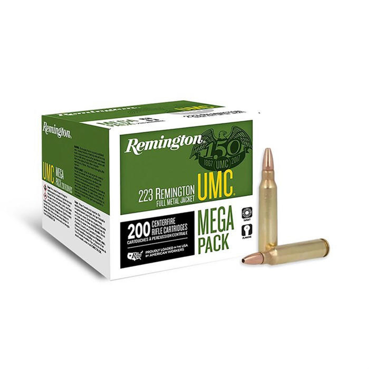 Remington UMC Ammunition 223 Remington Jacketed Hollow Point