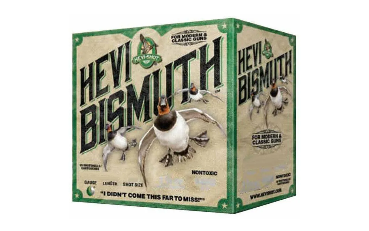 Hevi-Shot Bismuth Ammunition 10 Gauge 3-1/2" 1-3/4 oz Non-Toxic Shot