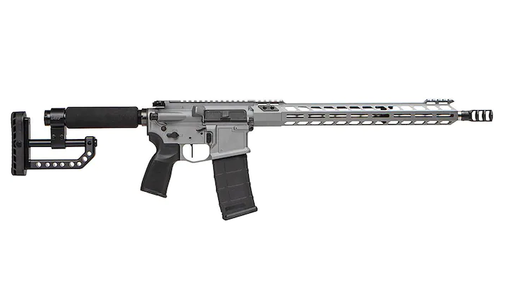 Sig Sauer M400 DH3 Semi-Automatic Centerfire Rifle 223 Wylde 16" Fluted Barrel Stainless and Black Pistol Grip