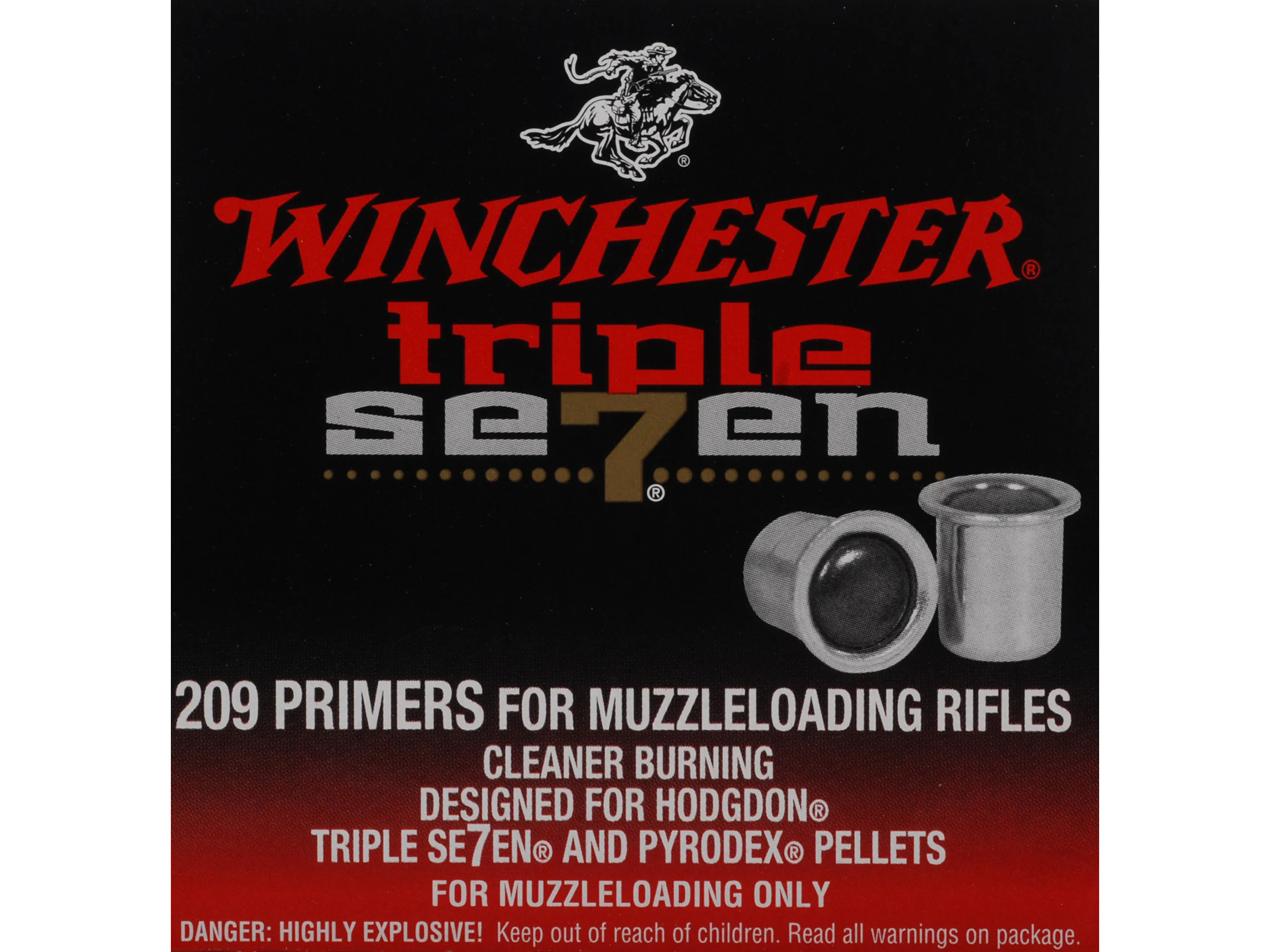 Winchester Triple Seven Primers #209 Muzzleloading