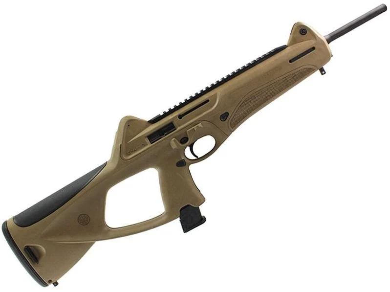 Beretta Cx4 Storm 9mm Pistol Caliber Carbine with Flat Dark Earth Thumbhole Stock (10-Round Model)