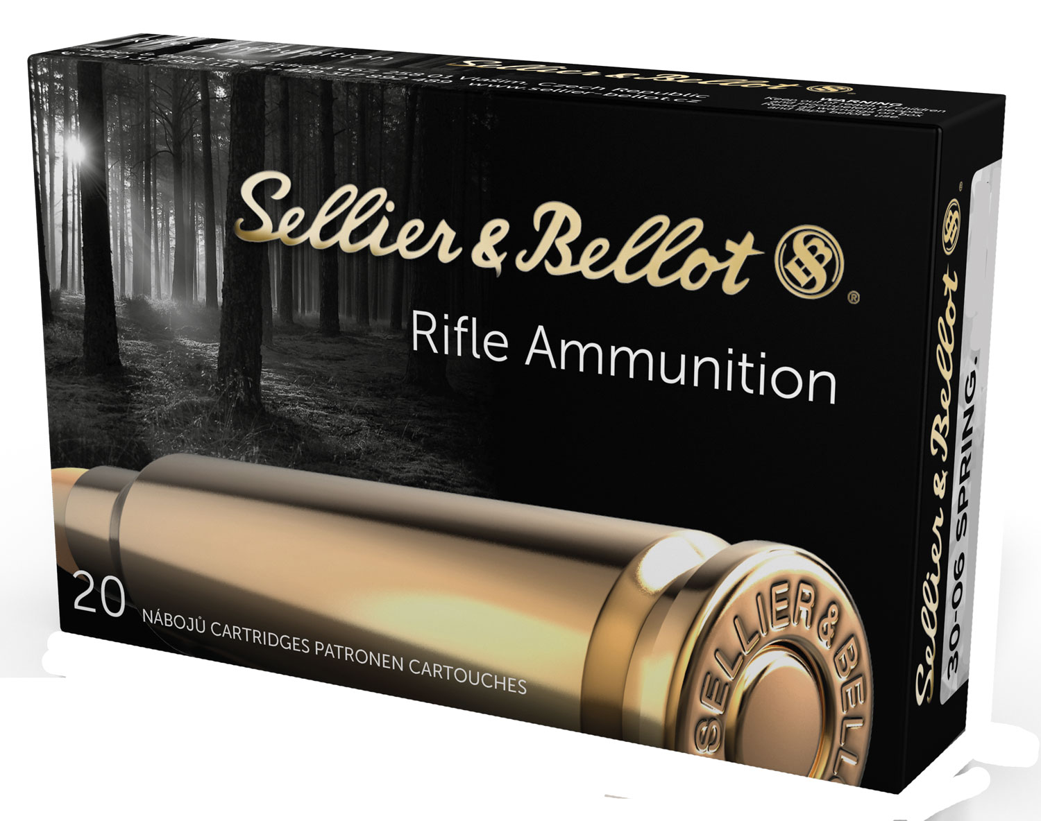 Sellier & Bellot Ammunition 30-06 Springfield 147 Grain Full Metal Jacket