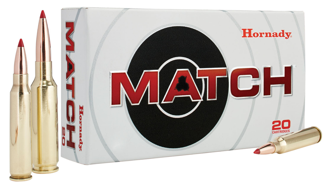 Hornady Match Ammunition 6.5 Creedmoor 147 Grain ELD Match Box of 20