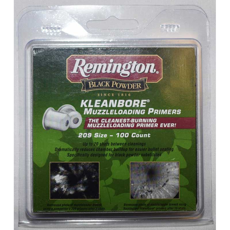 Remington Primers #209 Muzzleloading Box of 100