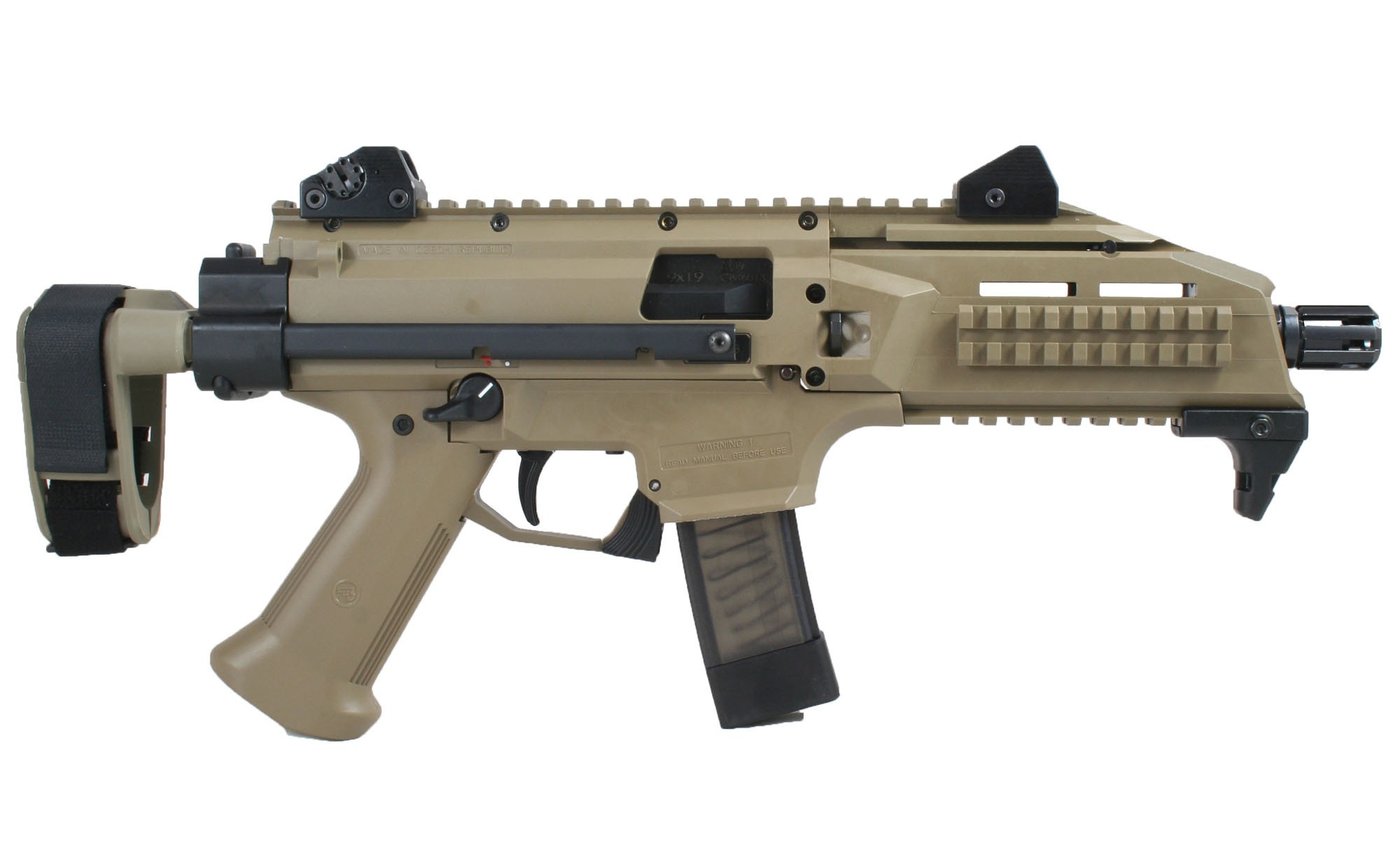 Cz-Usa CZ SCORPION EVO 9MM PISTOL FDE