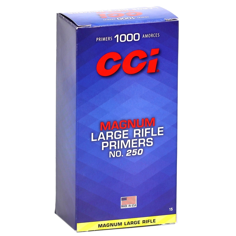 CCI Standard Primers #250 Mag Large Rifle