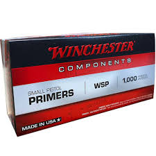 Winchester Primers Small Pistol Match 1000/ct