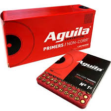 Aguila Small Pistol Primers #1-1/2 Box of 1000