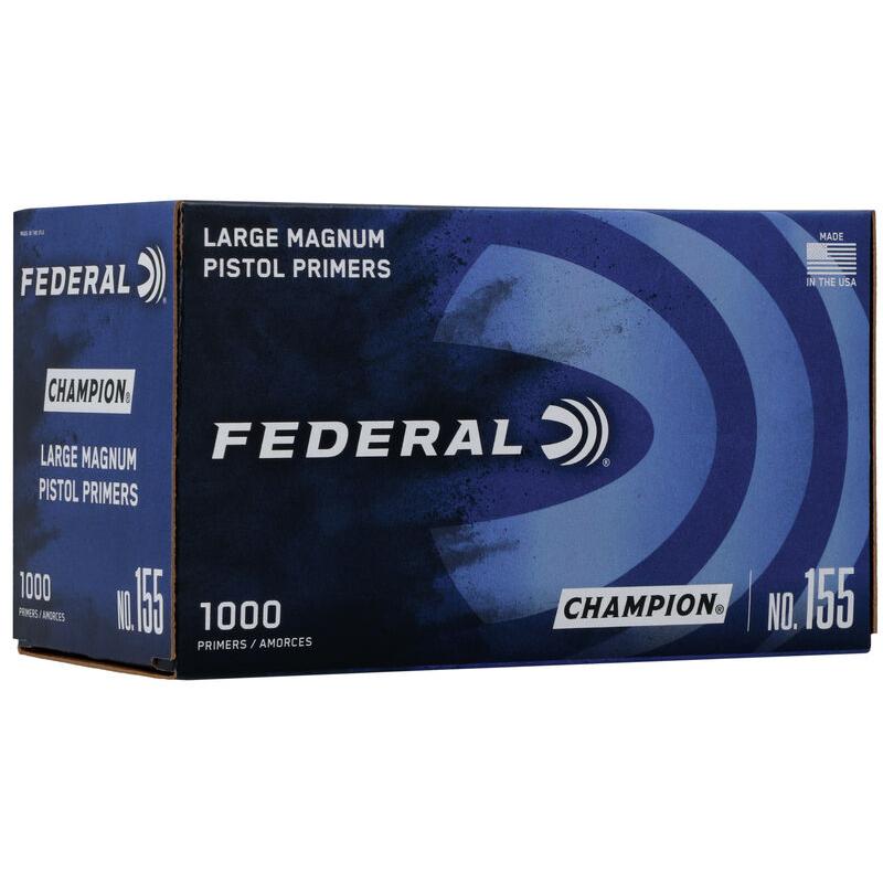 Federal Premium Champion Centerfire Primers Mag Large Pistol