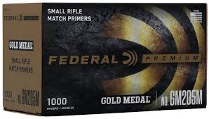 Federal Premium Gold Medal Centerfire Primers-Small Rifle Match