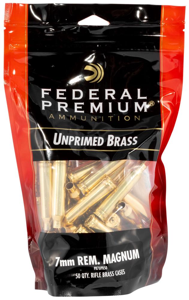 Gold Medal Rifle Brass 7 Mm Mag - Unprimed Bagged Brass