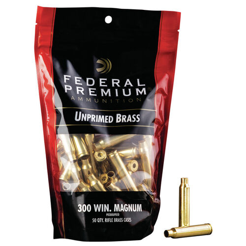 Gold Medal Rifle Brass 300 Win - Unprimed Bagged Brass