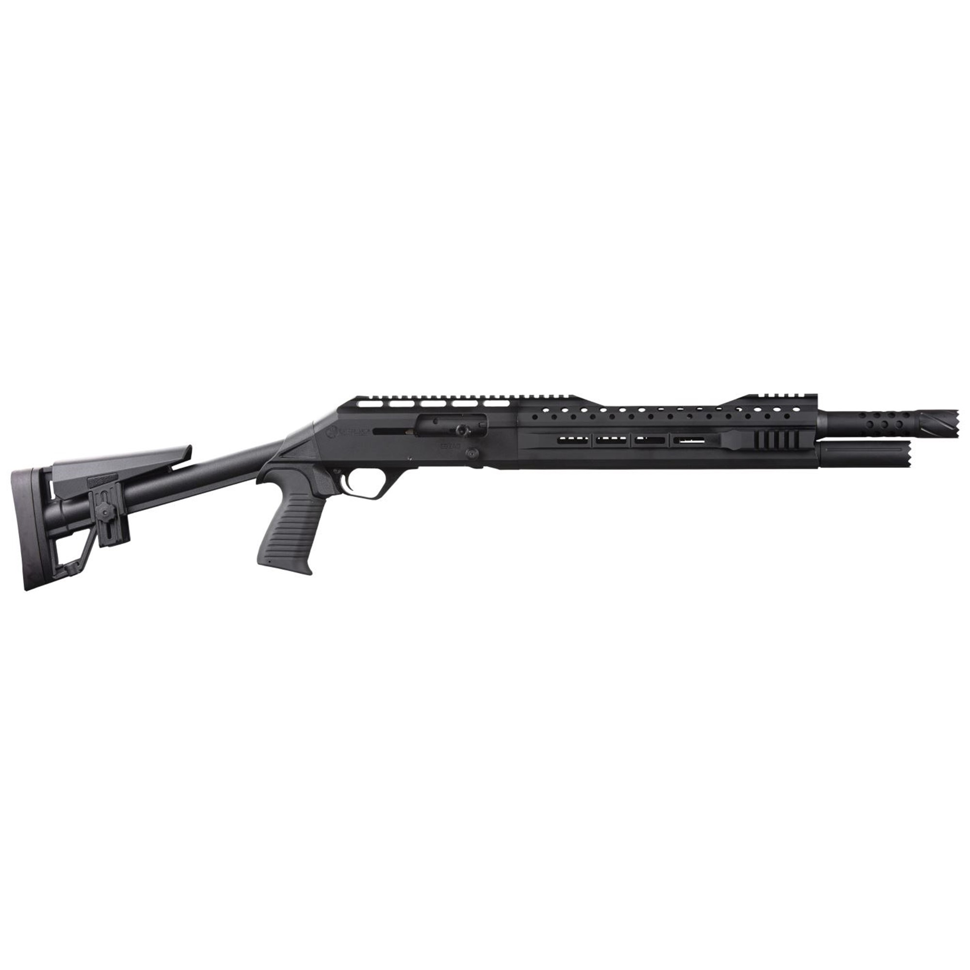 Panzer Arms EG-240 12 Gauge Semi-Automatic Shotgun 18.5" Barrel Black and Black Pistol Grip